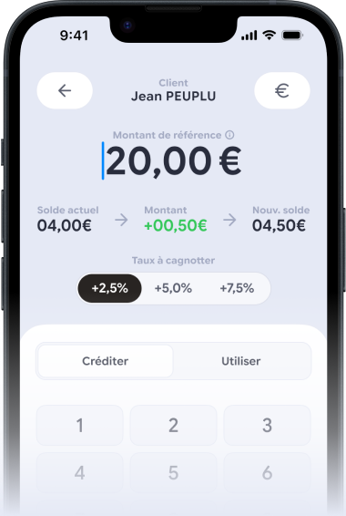 Utilisez la cagnotte de votre client ou alimentez la